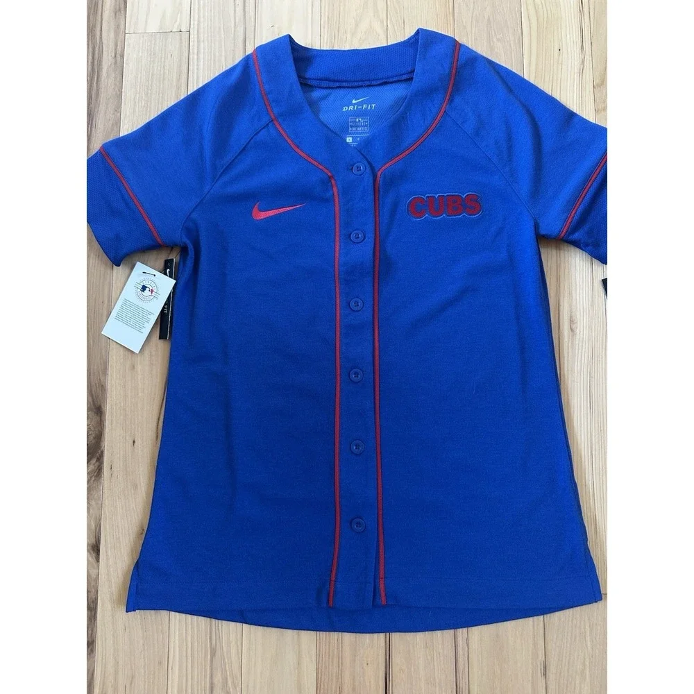 Nike MLB Chicago Cubs Classic Women's Jersey Size Small NWT $70 MSRP